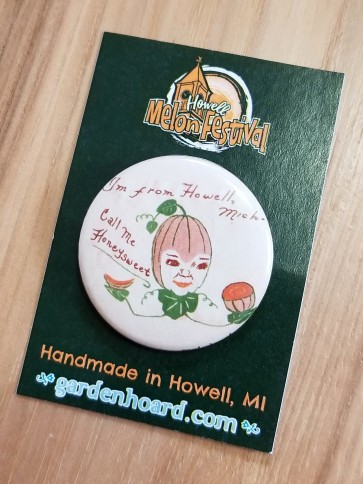 Howell Melon Festival Honeysweet Pinback Button