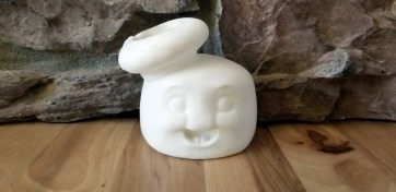Ghostbusters Stay Puft Marshmallow Man 3D Printed Planter