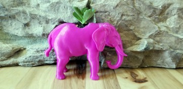 Elephant 3D Printed Planter