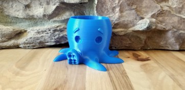 Octopus 3D Printed Planter