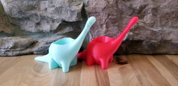 Brontosaurus Dinosaur 3D Printed Planter