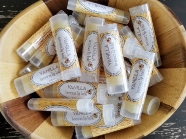 Vanilla Beeswax Homemade Lip Balm