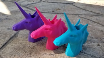 Unicorn 3D Printed Planter