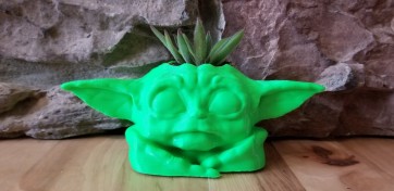 Star Wars Baby Yoda 3D Printed Planter