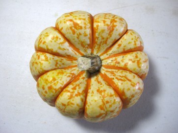 Pumpkin 'Tiger Stripes' Seeds (Certified Organic)