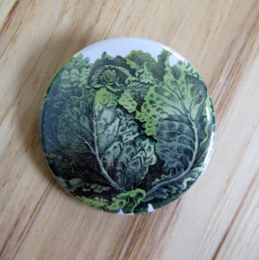 Lettuce Pinback Button