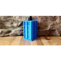 Doctor Who TARDIS Phone Booth Police Box 3D Printed Planter