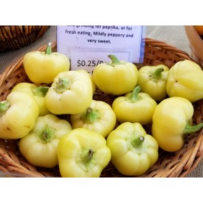 Hot Pepper ‘Alma Paprika’ Seeds (Certified Organic)