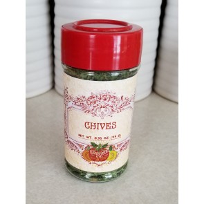 Dried Chives Harvested on our Farm, Certified Organic