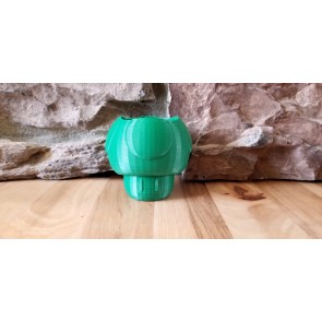 1-UP Mario Mushroom 3D Printed Planter 3"