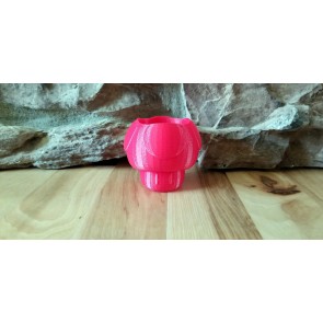 1-UP Mario Mushroom 3D Printed Planter 2.25"