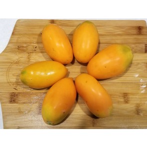 Tomato 'Orange Banana' Seeds (Certified Organic)