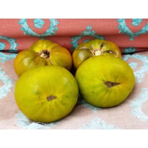 Tomato 'Izumrudnoye Yabloko' AKA 'Emerald Apple' Seeds (Certified Organic)