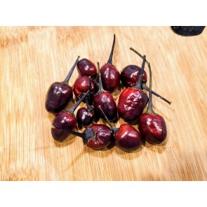 Hot Ornamental Pepper ‘Peruvian Purple’ Seeds (Certified Organic)