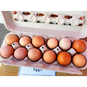 Farm Fresh Chicken Eggs, Assorted (FARM PICK-UP)