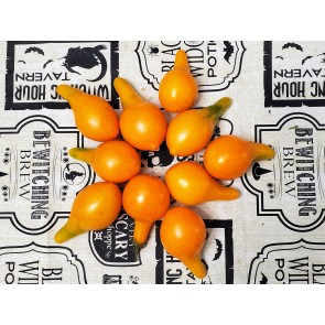 Tomato 'Mila's Orange Pear' Seeds (Certified Organic)