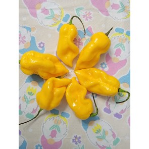 Hot Pepper 'Aji Lemon x Reaper' Seeds (Certified Organic)