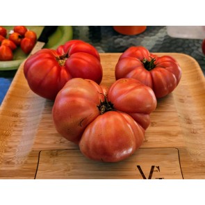 Dwarf Tomato 'Strawberry Lemonade' Seeds (Certified Organic)