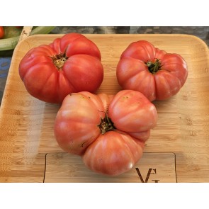 Dwarf Tomato 'Strawberry Lemonade' Seeds (Certified Organic)