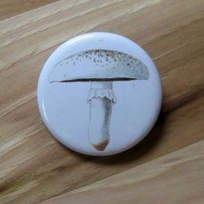 Mushroom Pinback Button