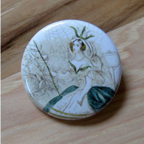 Garden Fairy Queen Pinback Button