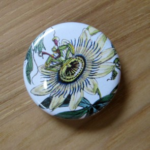 Passion Flower Pinback Button
