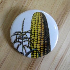 Corn Pinback Button