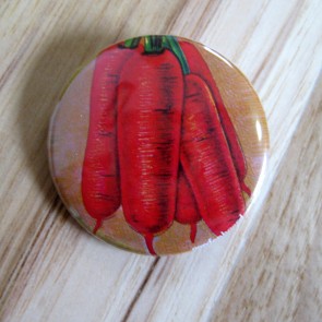 Carrots Pinback Button