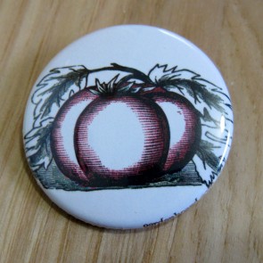 Tomato, Red Pinback Button