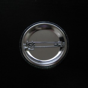 Black Watering Can Pinback Button