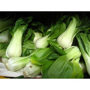 Pak Choi 'Canton White' Seeds (Certified Organic) 