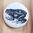 Frog Pinback Button