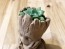 Guardians of the Galaxy Smiling Baby Groot Torso 3D Printed Planter Made With Wood Filament