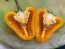 Hot Pepper 'Hinkelhatz Chicken Heart Yellow' Seeds (Certified Organic)