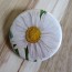 Daisy Pinback Button