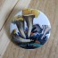 Yellow Mushrooms Pinback Button